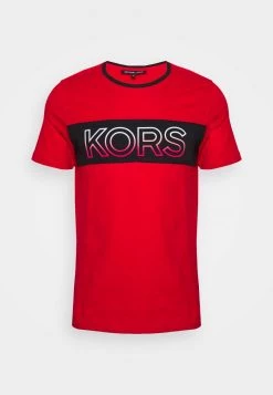 Michael Kors TEE - Camiseta Estampada - Crimson, Hombre