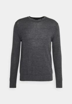Michael Kors CORE CREW - Jersey De Punto - Charcoal Melange, Hombre -Ofertas Michael Kors Tienda 031362c6b0eb42cd9b663cce6191b820