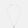 Michael Kors INTERLOCKING NECKLACE - Collar - Silver-coloured, Mujer -Ofertas Michael Kors Tienda 0b1f2507d96742519b8187a4d6e9d355