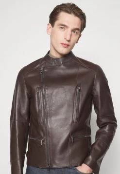 Michael Kors BONDED MOTO JACKET - Chaqueta De Cuero - Chocolate, Hombre 11 Michael Kors BONDED MOTO JACKET - Chaqueta De Cuero - Chocolate, Hombre -Ofertas Michael Kors Tienda 0c2742596243465dbd824daa30c3c29c