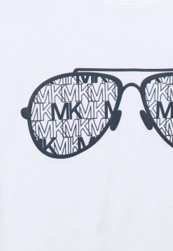 Michael Kors SCATTER AVIATOR TEE - Camiseta Estampada - White, Hombre -Ofertas Michael Kors Tienda 0fe499baf2b94b7c922291eed6e59cd5