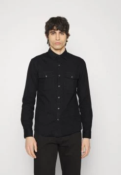 Michael Kors SLIM - Camisa - Black, Hombre
