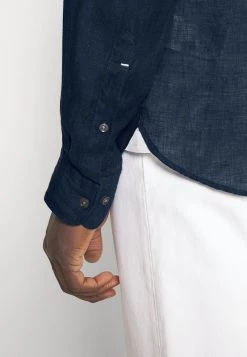 Michael Kors STANDUP SLIM - Camisa - Navy, Hombre -Ofertas Michael Kors Tienda 169d3abb641846e69d255cee43e2830e