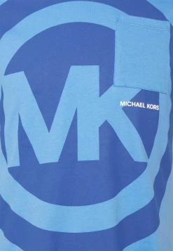 Michael Kors TEE - Camiseta Estampada - Crew Blue, Hombre -Ofertas Michael Kors Tienda 1ae48cf0364f444b89cea1785c4a695f