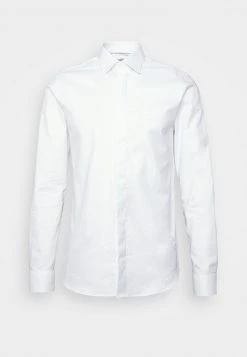 Michael Kors EVENING SLIM FIT - Camisa Elegante - White, Hombre -Ofertas Michael Kors Tienda 1dd24ba2478a4e0f94f45c1e18446c36