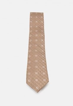 Michael Kors PLATINOM LOGO - Corbata - Taupe, Hombre
