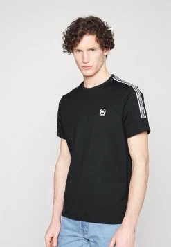 Michael Kors NEW EVERGREEN LOGO TEE - Camiseta Estampada - Black, Hombre