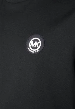 Michael Kors NEW EVERGREEN LOGO TEE - Camiseta Estampada - Black, Hombre -Ofertas Michael Kors Tienda 296f14f2486946098c389b5f93f89fbd