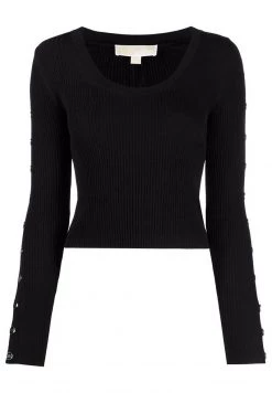 Michael Kors CON CHAPAS EN MANGAS - Jersey De Punto - Black, Mujer 11 Michael Kors CON CHAPAS EN MANGAS - Jersey De Punto - Black, Mujer -Ofertas Michael Kors Tienda 2acb2aa720c041fcbed2746adb17928f