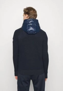 Michael Kors MIX MEDIA HOODY - Chaqueta De Entretiempo - Dark Midnight, Hombre -Ofertas Michael Kors Tienda 2ae95a4aee104e63804aa31a5e7445a5