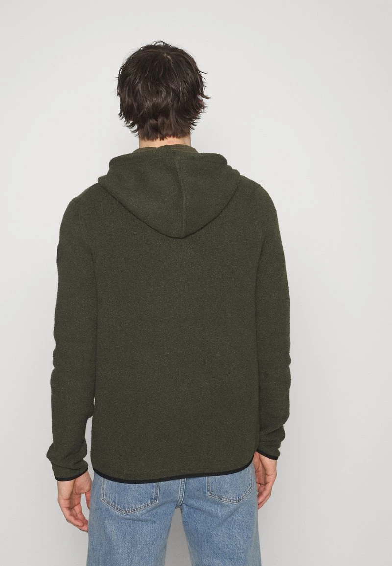 Michael Kors SOFT BRUSHED HOODIE - Chaqueta De Punto - Ivy, Hombre 5 Michael Kors SOFT BRUSHED HOODIE - Chaqueta De Punto - Ivy, Hombre - Imagen 3