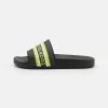 Michael Kors JAKE SLIDE - Sandalias Planas - Black, Hombre -Ofertas Michael Kors Tienda 354b12777fd448faa3740a9c0c977b7b