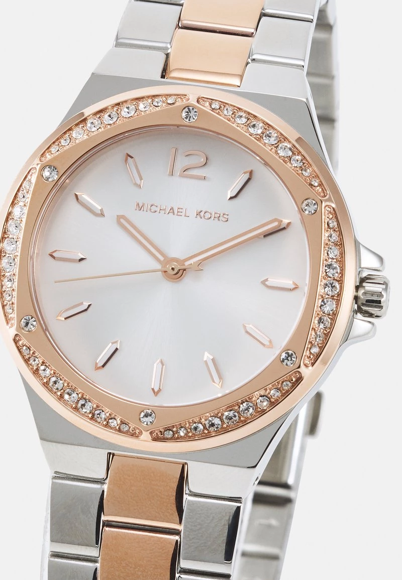 Michael Kors LENNOX - Reloj - Silver-coloured/rose Gold-coloured, Mujer 6 Michael Kors LENNOX - Reloj - Silver-coloured/rose Gold-coloured, Mujer - Imagen 4