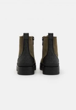 Michael Kors COLIN - Botines Con Cordones - Olive, Hombre -Ofertas Michael Kors Tienda 43fe31b62c03432298a2459ae3e254fd