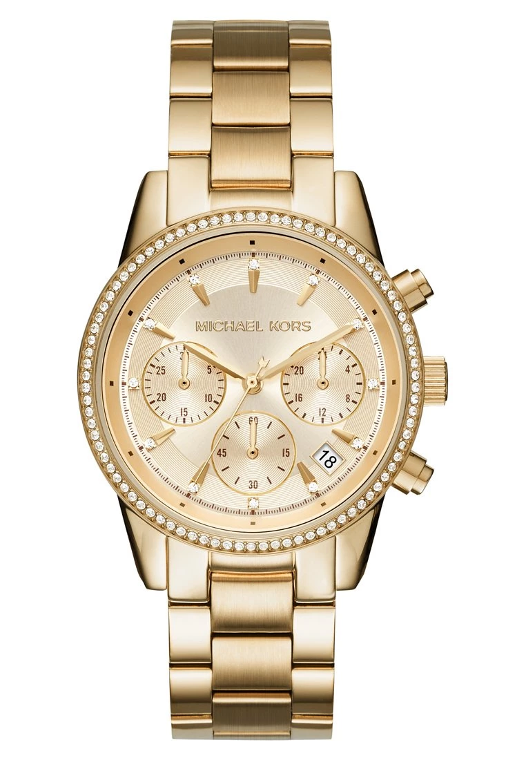 Michael Kors RITZ - Cronógrafo - Gold-coloured, Mujer 4 Michael Kors RITZ - Cronógrafo - Gold-coloured, Mujer - Imagen 2