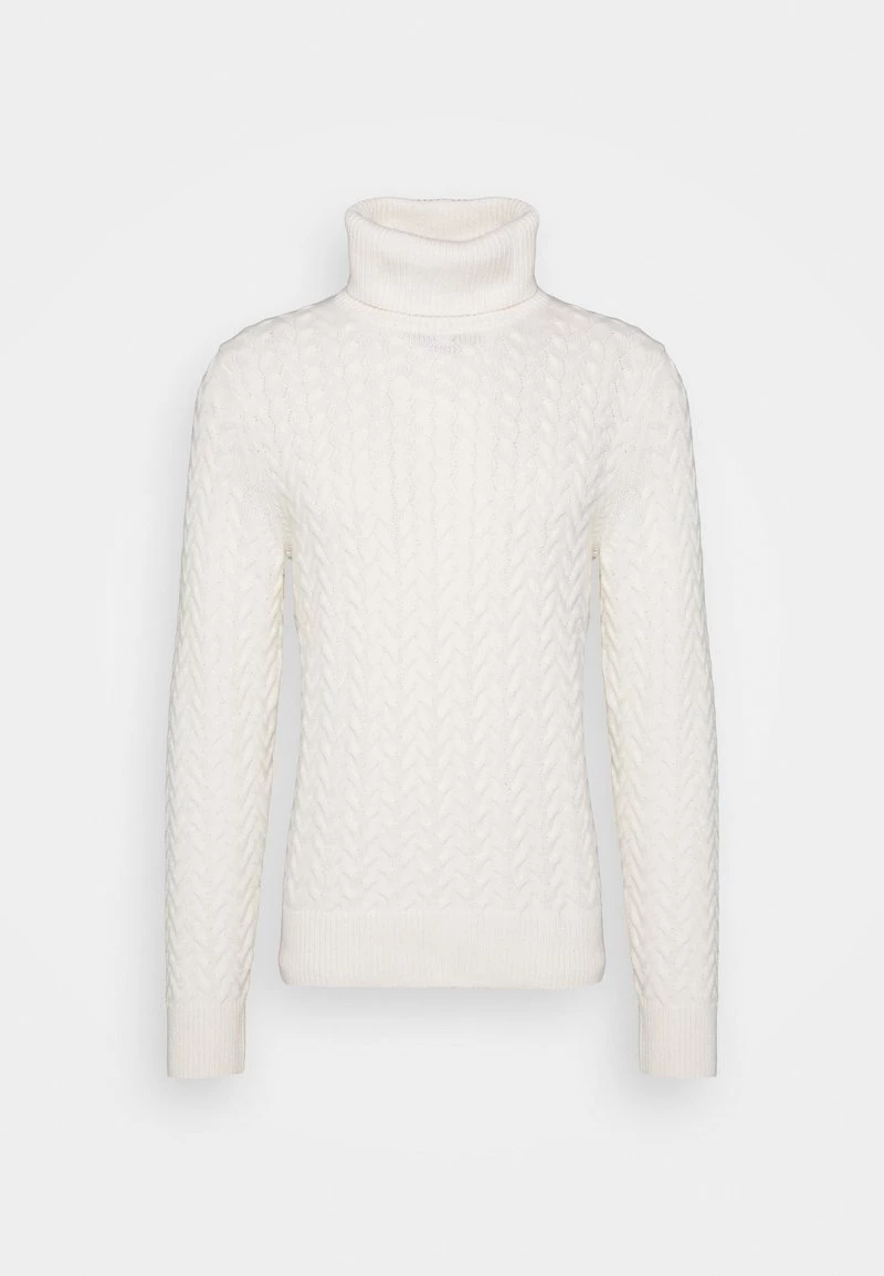 Michael Kors CABLE TURTLENECK - Jersey De Punto - Bone, Hombre 6 Michael Kors CABLE TURTLENECK - Jersey De Punto - Bone, Hombre - Imagen 4