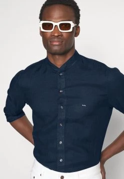 Michael Kors STANDUP SLIM - Camisa - Navy, Hombre -Ofertas Michael Kors Tienda 4aba093db8384db3a9f58115d7214e44