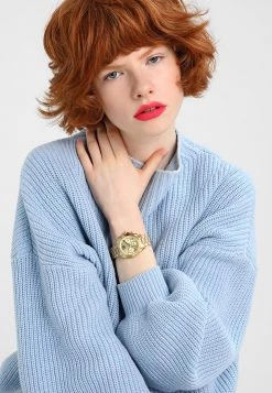 Michael Kors BRADSHAW - Cronógrafo - Gold-coloured, Mujer