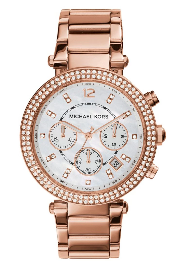 Michael Kors PARKER - Reloj - Rosegold-coloured, Mujer 4 Michael Kors PARKER - Reloj - Rosegold-coloured, Mujer - Imagen 2