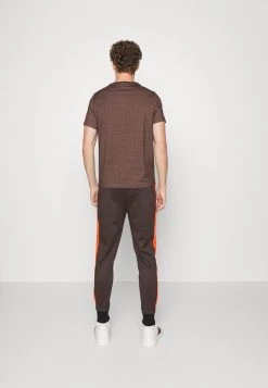 Michael Kors GO TRACK JOGGER - Pantalones Deportivos - Chocolate, Hombre -Ofertas Michael Kors Tienda 4e0d3c1bde964cc9a10a1b6bf60a43b6