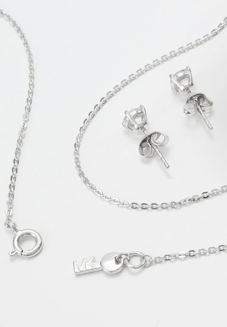 Michael Kors PREMIUM SET - Pendientes - Silver-coloured, Mujer 5 Michael Kors PREMIUM SET - Pendientes - Silver-coloured, Mujer - Imagen 3