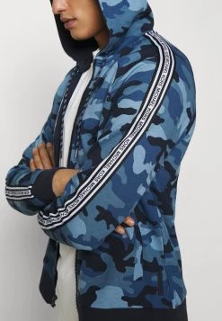 Michael Kors BLOCKED LOGO HOODIE CAMO - Sudadera - Dark Midnight, Hombre -Ofertas Michael Kors Tienda 52aede4db45d48baa901cec6364fa05d