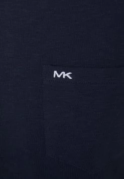 Michael Kors SLUB CREW TEE - Camiseta Básica - Midnight, Hombre -Ofertas Michael Kors Tienda 54be576581a84c03afa47706b9a2f078