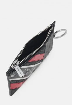 Michael Kors LANYARD ZIP CASE UNISEX - Monedero - Black/crimson, Unisexo -Ofertas Michael Kors Tienda 558313a69e6e4df19db9545aeae679d1
