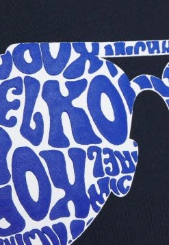 Michael Kors LOGO AVIATOR TEE - Camiseta Estampada - Midnight, Hombre -Ofertas Michael Kors Tienda 56f248be0fb04f25903eb79f692bfe36