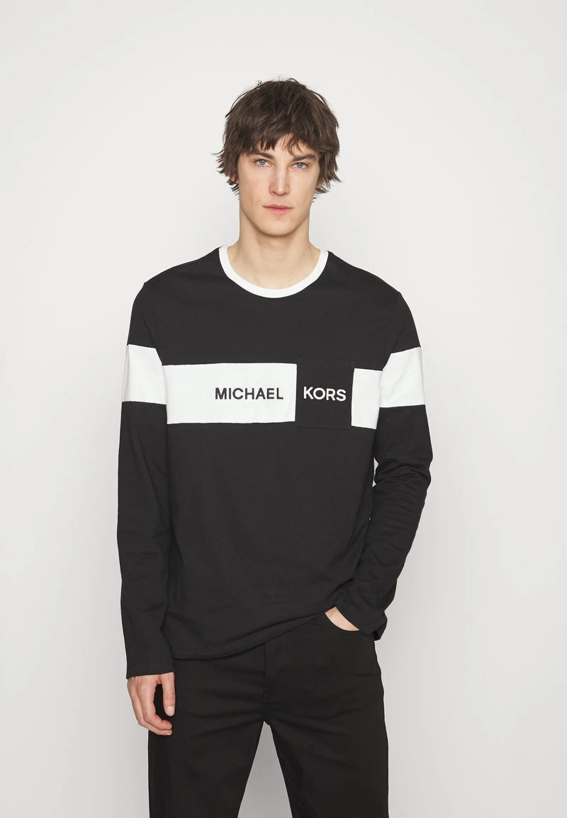Michael Kors STRIPE TEE - Camiseta De Manga Larga - Black, Hombre 3 Michael Kors STRIPE TEE - Camiseta De Manga Larga - Black, Hombre