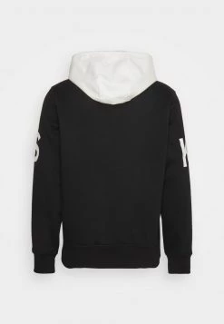 Michael Kors SLEEVE HOODIE - Sudadera Con Cremallera - Black, Hombre -Ofertas Michael Kors Tienda 5c1c67089ad74a8c9fb1525e49dd0ede