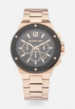 Michael Kors LENNOX UNISEX - Cronógrafo - Rose Gold-coloured, Unisexo