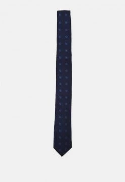 Michael Kors PLATINOM LOGO - Corbata - Navy, Hombre