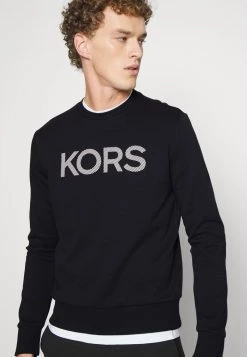 Michael Kors LOGO CREW - Sudadera - Black, Hombre -Ofertas Michael Kors Tienda 60bfe208f0b54aa88d4dfbbaf174af0d