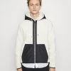 Michael Kors MIX MEDIA HOODIE - Forro Polar - Bone, Hombre -Ofertas Michael Kors Tienda 6302867ffdea466386ed48ff628a22f1