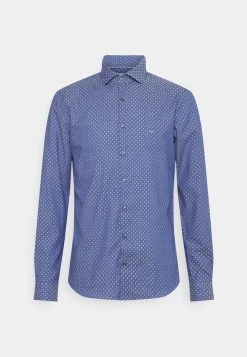 Michael Kors PARMA DIAMOND DOBBY SHIRT - Camisa - Navy, Hombre