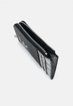 Michael Kors ZIP WALLET UNISEX - Monedero - Silver/black, Unisexo -Ofertas Michael Kors Tienda 64497dc353264b1abda8fdca4e7fa20b