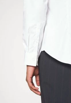 Michael Kors EVENING SLIM FIT - Camisa Elegante - White, Hombre -Ofertas Michael Kors Tienda 65a1668644504e9e83a48424d25a2387