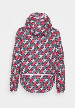 Michael Kors PRINTED HOODED JACKET - Chaqueta Fina - Crimson, Hombre -Ofertas Michael Kors Tienda 66db1a0e9d4f4fee9392f905c39914d4
