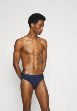 Michael Kors SUPREME TOUCH CONTRAST WAIST 3 PACK - Braguitas - Navy, Hombre