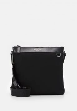 Michael Kors FLAT CROSSBODY UNISEX - Bandolera - Black, Unisexo