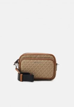 Michael Kors TRAVEL XBODY UNISEX - Bandolera - Camel, Unisexo