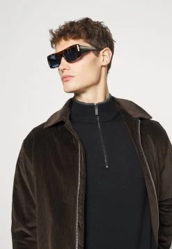 Michael Kors CORE QUARTER ZIP - Jersey De Punto - Black, Hombre -Ofertas Michael Kors Tienda 7e065cdc8637443ba96440caace291e6