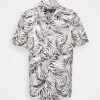 Michael Kors LAWN PALM CAMP - Camisa - White, Hombre -Ofertas Michael Kors Tienda 814e74a6ac4b4739b7bddd25d4cf9a35