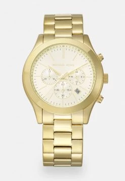 Michael Kors SLIM RUNWAY - Reloj - Gold-coloured, Hombre