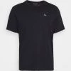 Michael Kors SLUB CREW TEE - Camiseta Básica - Black, Hombre -Ofertas Michael Kors Tienda 8a65f89c61b344cc8e4aeca58d5af5c7