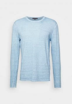 Michael Kors COLD DYE CREW - Jersey De Punto - Chambray, Hombre -Ofertas Michael Kors Tienda 8d991da929f4432b9cae55d98137a169