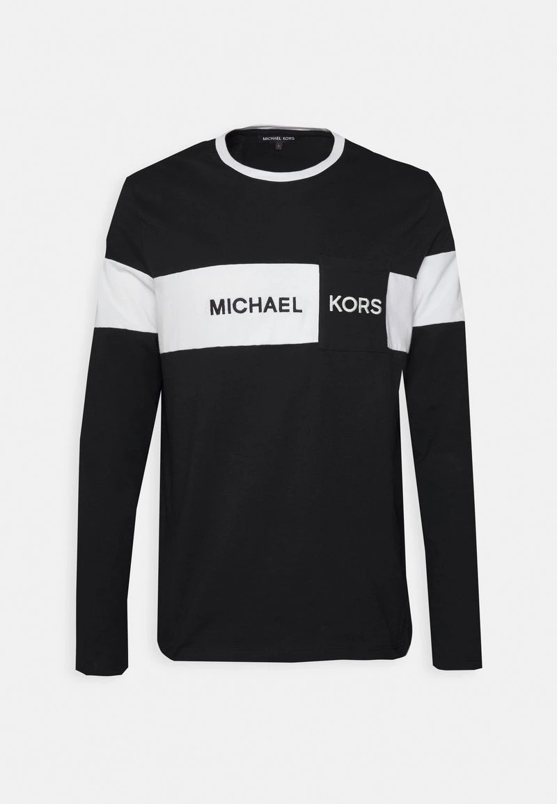 Michael Kors STRIPE TEE - Camiseta De Manga Larga - Black, Hombre 7 Michael Kors STRIPE TEE - Camiseta De Manga Larga - Black, Hombre - Imagen 5