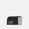 Michael Kors ZIP WALLET UNISEX - Monedero - Silver/black, Unisexo -Ofertas Michael Kors Tienda 8f8814db14e7434ca0a9824e11a11aed