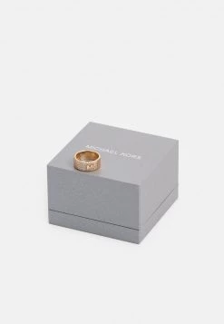 Michael Kors PAVÉ LOGO BAND - Anillo - Rose Gold-coloured, Mujer -Ofertas Michael Kors Tienda 8fa92df14d2c486a8d3d9d81f5bb07eb